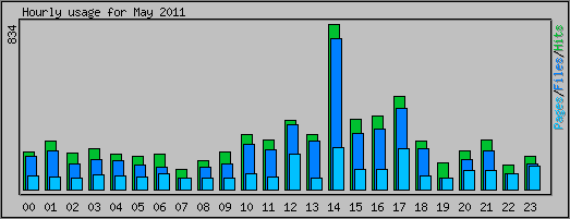 Hourly usage