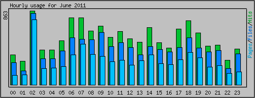 Hourly usage