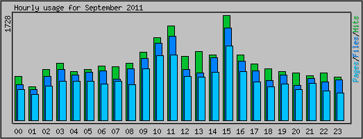 Hourly usage