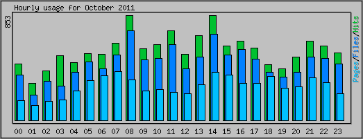 Hourly usage