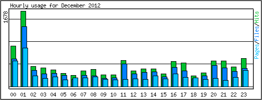 Hourly usage