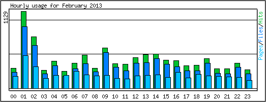 Hourly usage