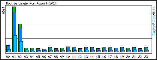 Hourly usage