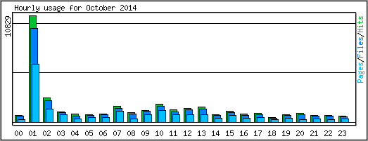 Hourly usage