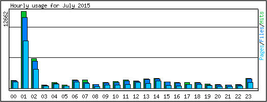 Hourly usage