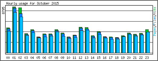 Hourly usage