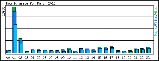 Hourly usage