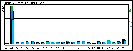 Hourly usage