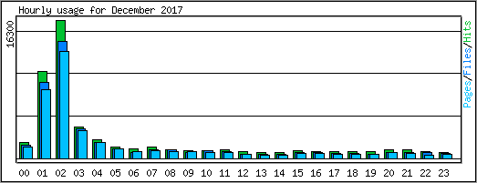 Hourly usage