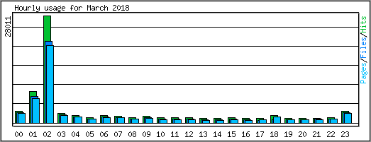 Hourly usage